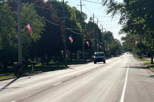 family tree installed all town flags in Eagle, WI